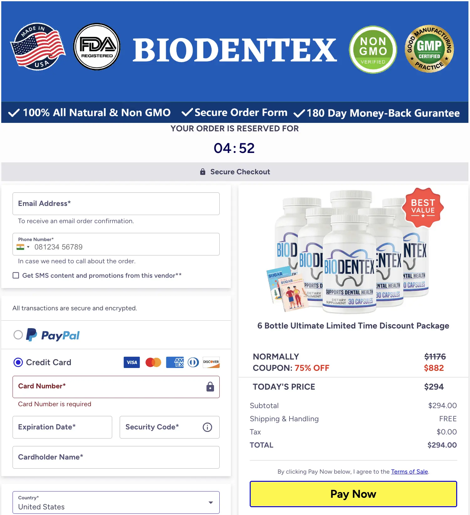 Biodentex product image
