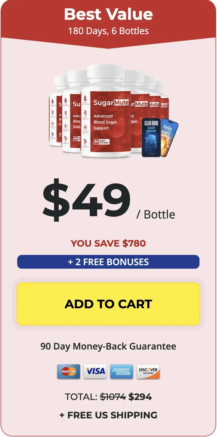 SugarMute bottle